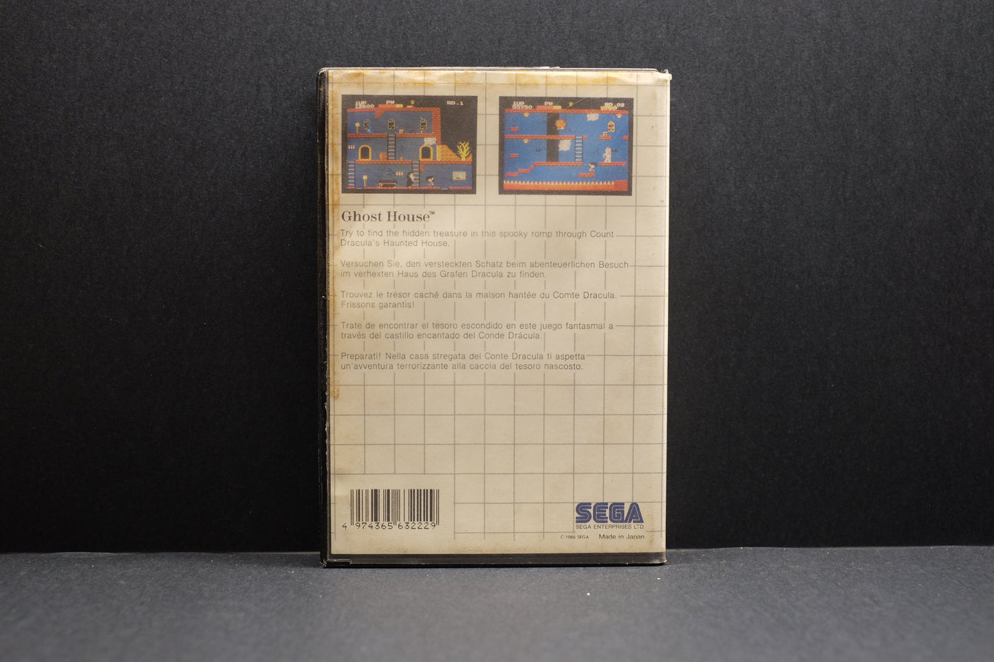 Ghost House - Sega Master System - Pre-Owned