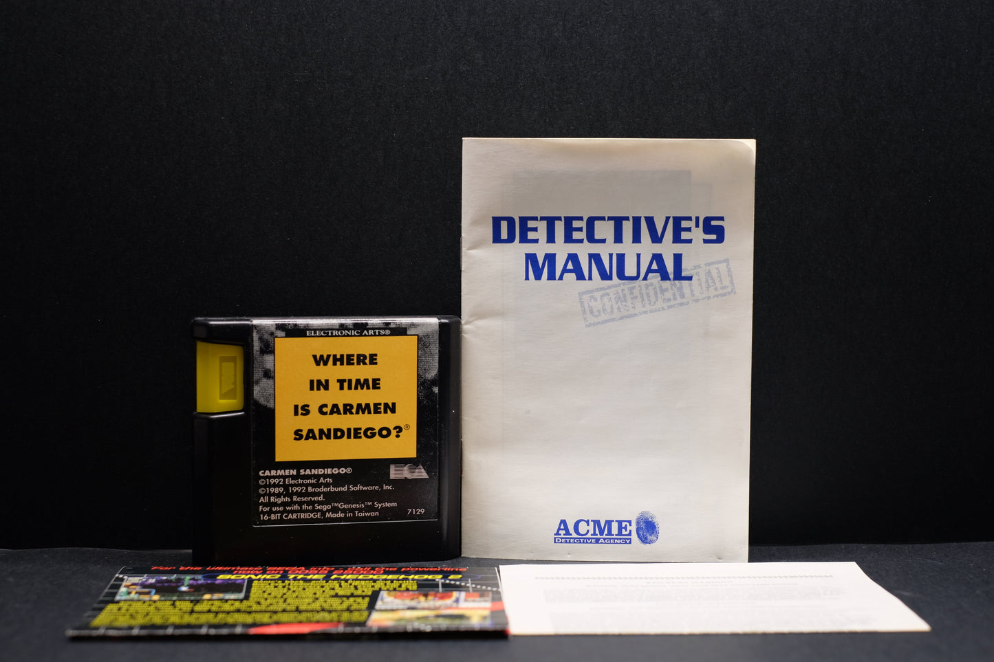 Where In Time Is Carmen Sandiego? - Sega Mega Drive - Pre-Owned