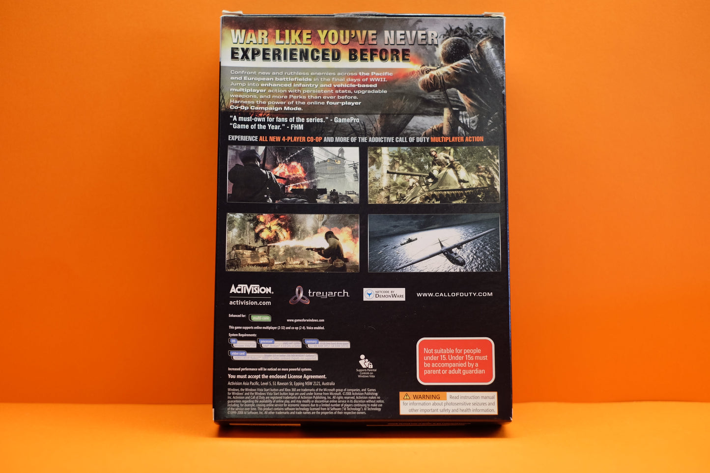 Call Of Duty World At War (Limited Collector's Edition) - PC - Pre-Owned