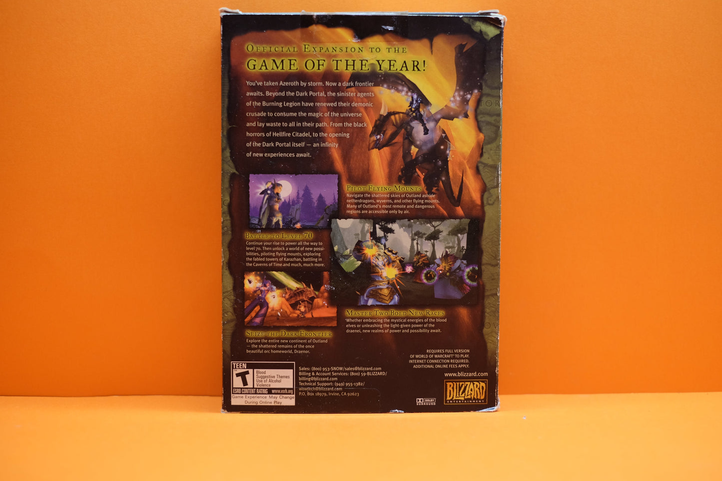 World Of Warcraft The Burning Crusade Expansion Set - PC - Pre-Owned