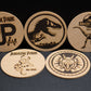 Jurassic Park Coasters - Collectables - Pre-Owned