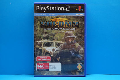 SOCOM 3 U.S. Navy Seals - Playstation 2 - Pre-Owned