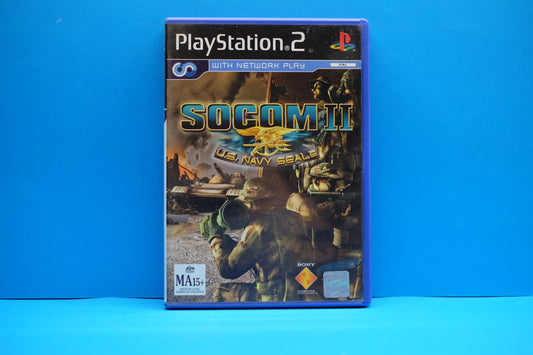 SOCOM II (2) U.S. Navy Seals - Playstation 2 - Pre-Owned