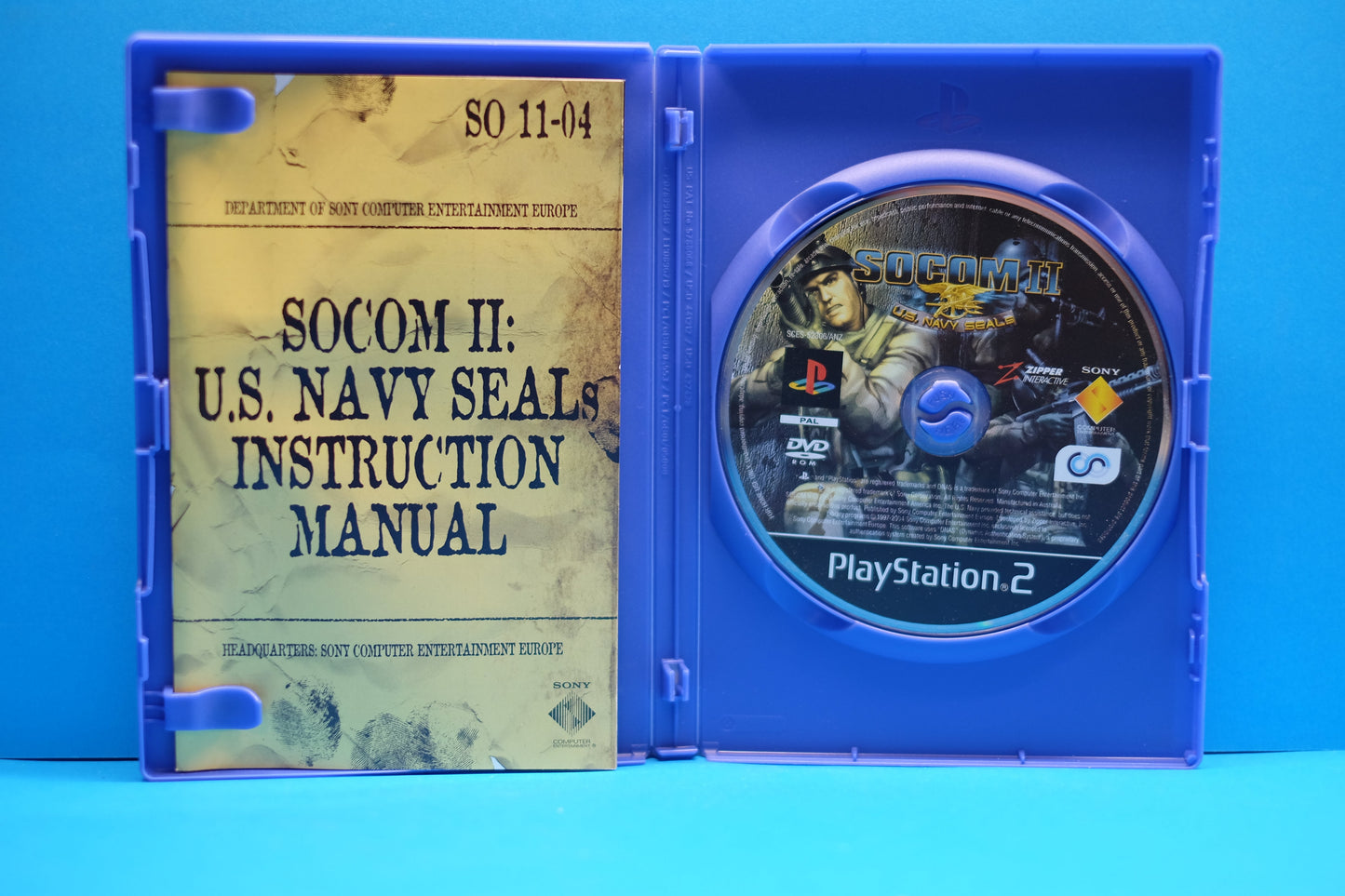 SOCOM II (2) U.S. Navy Seals - Playstation 2 - Pre-Owned