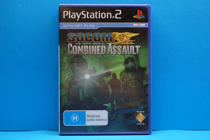 SOCOM U.S. Navy Seals Combined Assault - Playstation 2 - Pre-Owned
