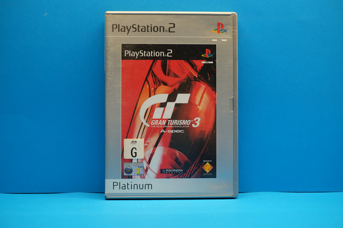 Gran Turismo 3 A-Spec (Platinum) - Playstation 2 - Pre-Owned