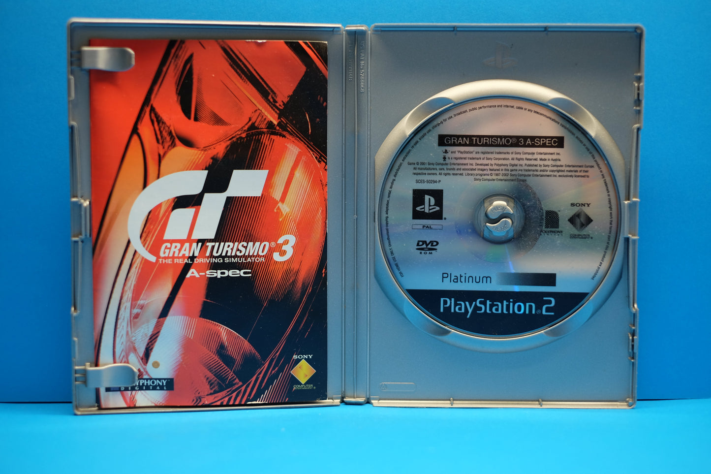 Gran Turismo 3 A-Spec (Platinum) - Playstation 2 - Pre-Owned