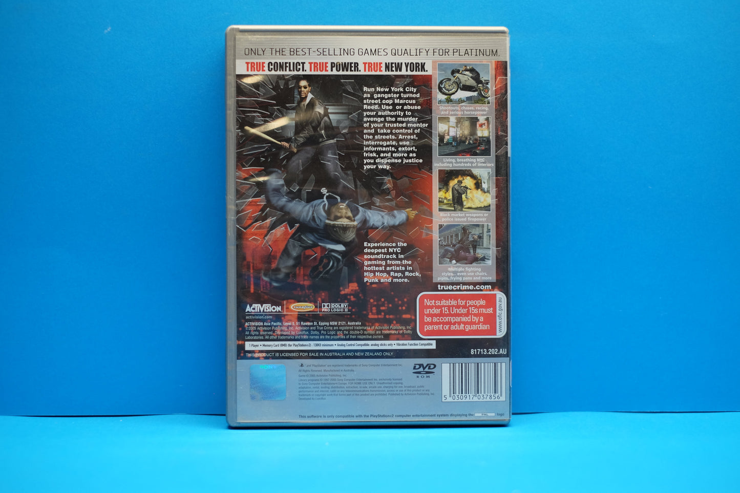 True Crime New York City (Platinum) - Playstation 2 - Pre-Owned