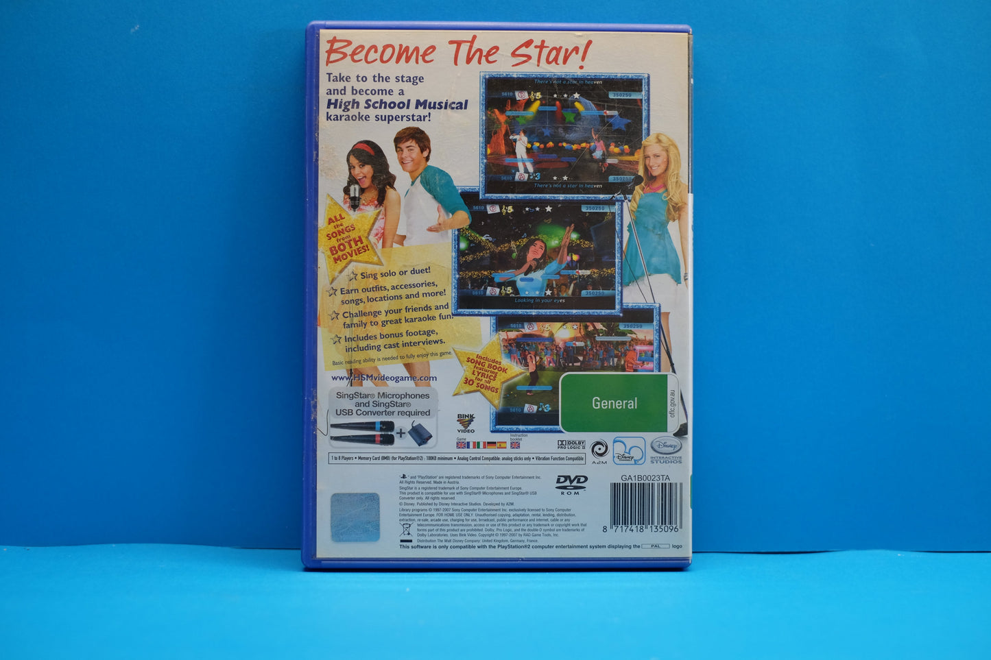 Disney High School Musical Sing It! - Playstation 2 - Pre-Owned