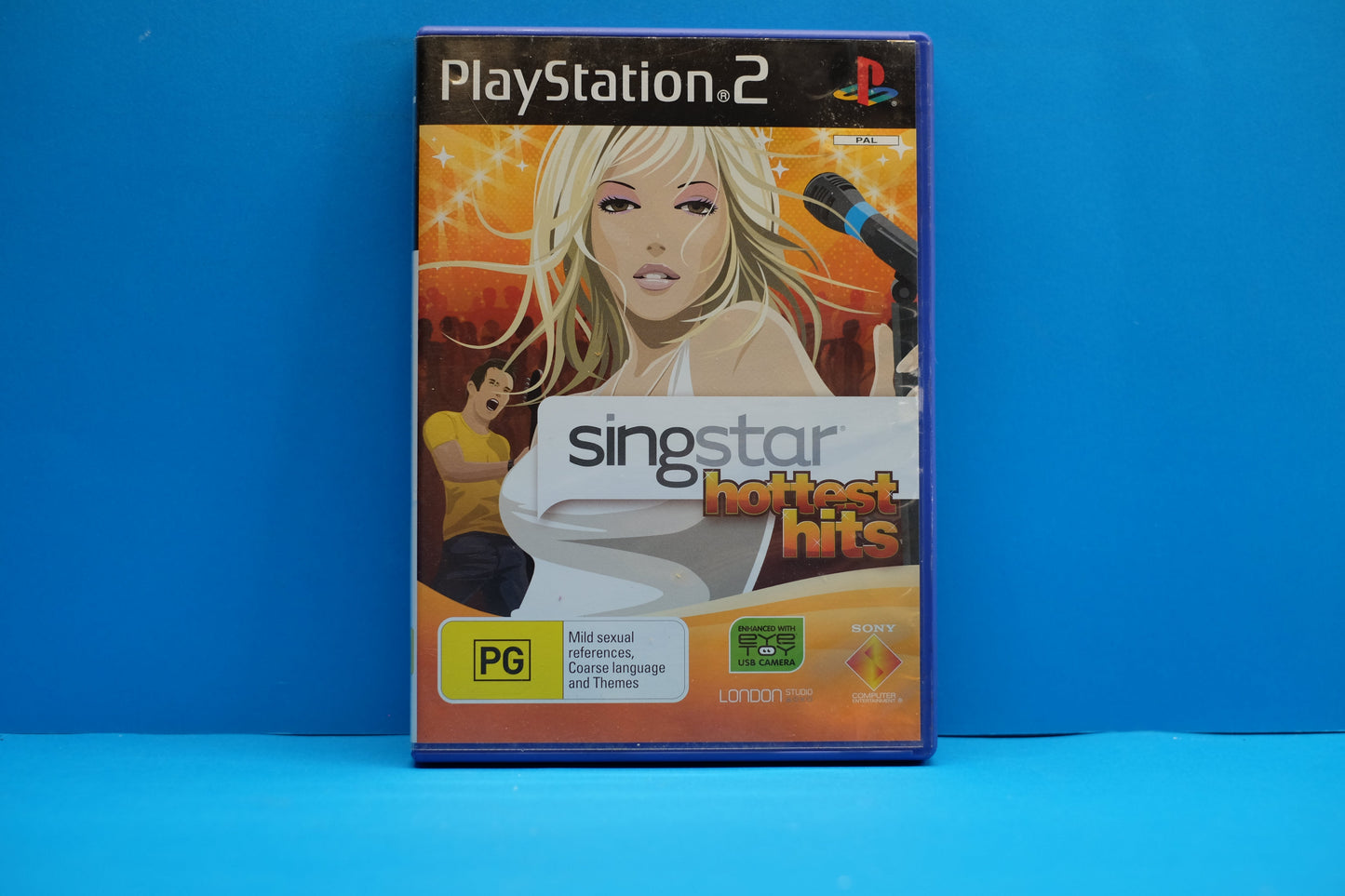Singstar Hottest Hits *No Manual* - Playstation 2 - Pre-Owned