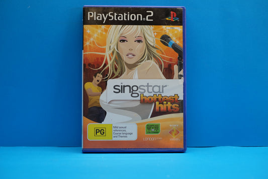 Singstar Hottest Hits *No Manual* - Playstation 2 - Pre-Owned