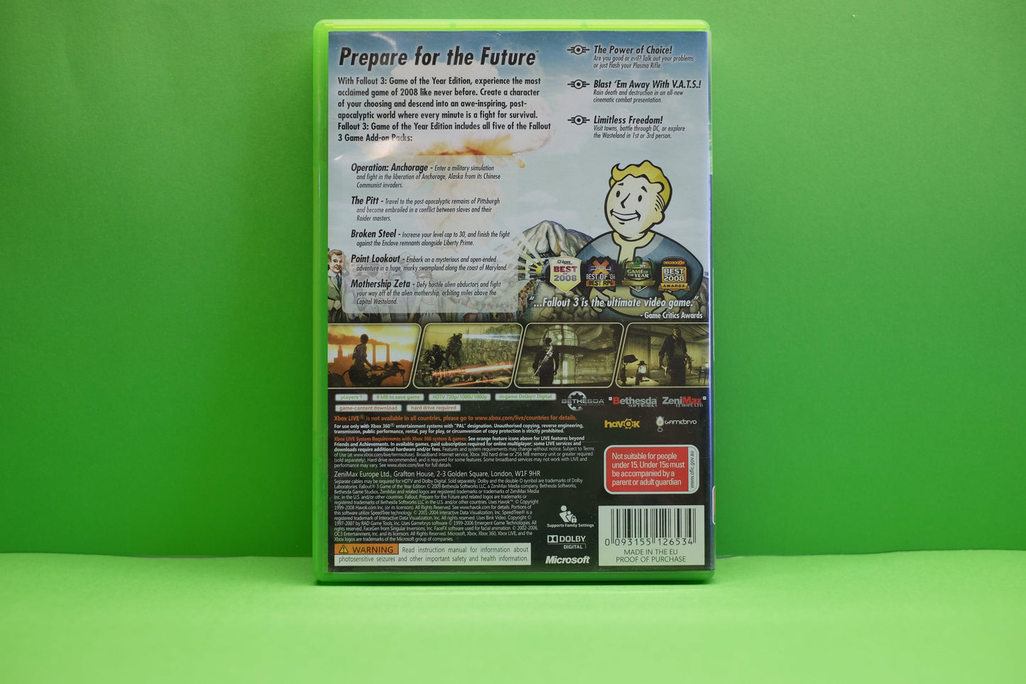 Fallout 3 (Game Of The Year Edition) - Xbox 360 - Pre-Owned