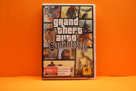 Grand Theft Auto San Andreas *Complete* - PC - Pre-Owned