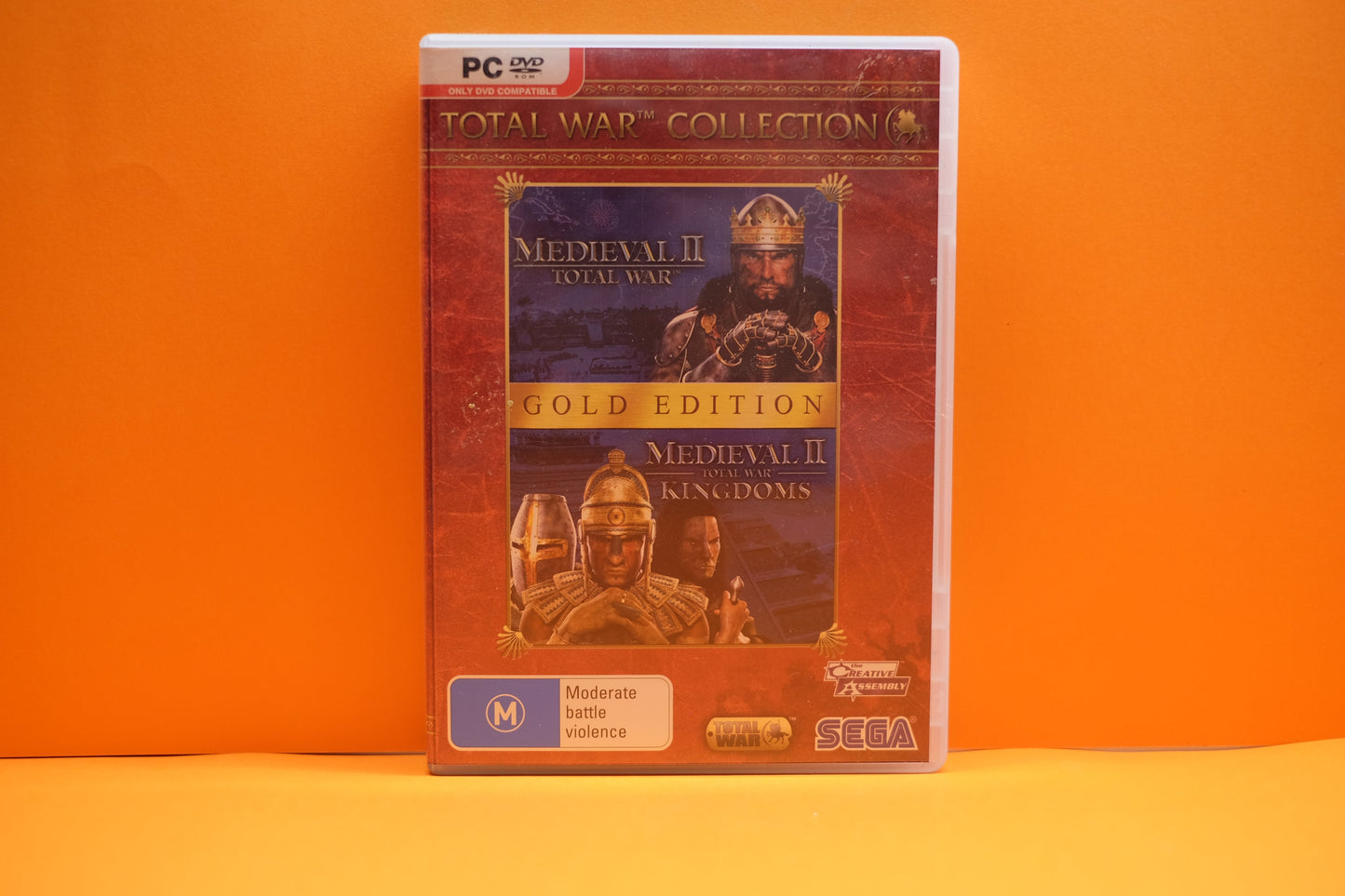 Total War Collection (Gold Edition) Medieval II (2) Total War & Medieval II (2) Total War Kingdoms - PC - Pre-Owned