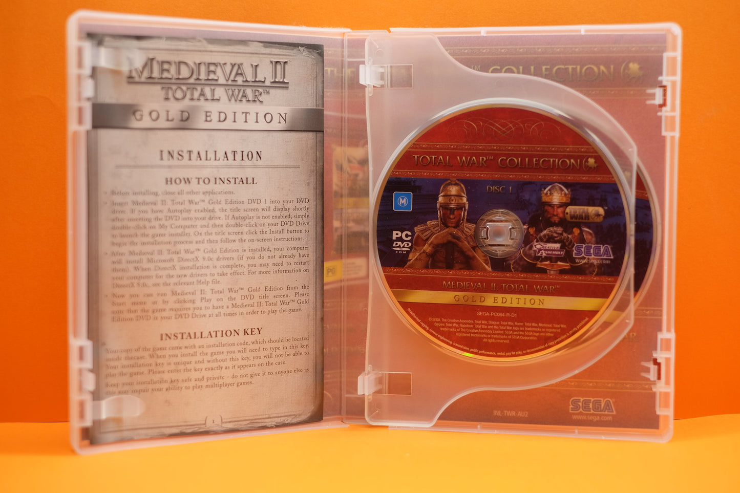 Total War Collection (Gold Edition) Medieval II (2) Total War & Medieval II (2) Total War Kingdoms - PC - Pre-Owned