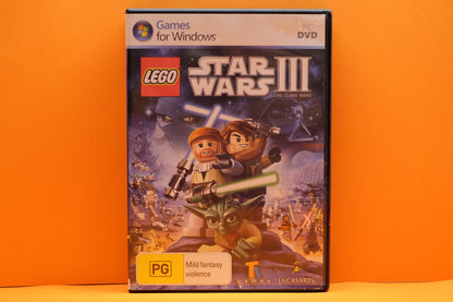 Lego Star Wars III (3) The Clone Wars - PC - Pre-Owned