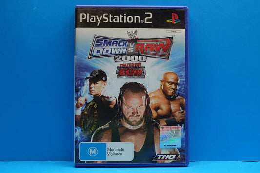 Smackdown VS Raw 2008 - Playstation 2 - Pre-Owned