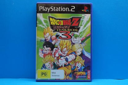 Dragon Ball Z Budokai Tenkaichi 3 - Playstation 2 - Pre-Owned