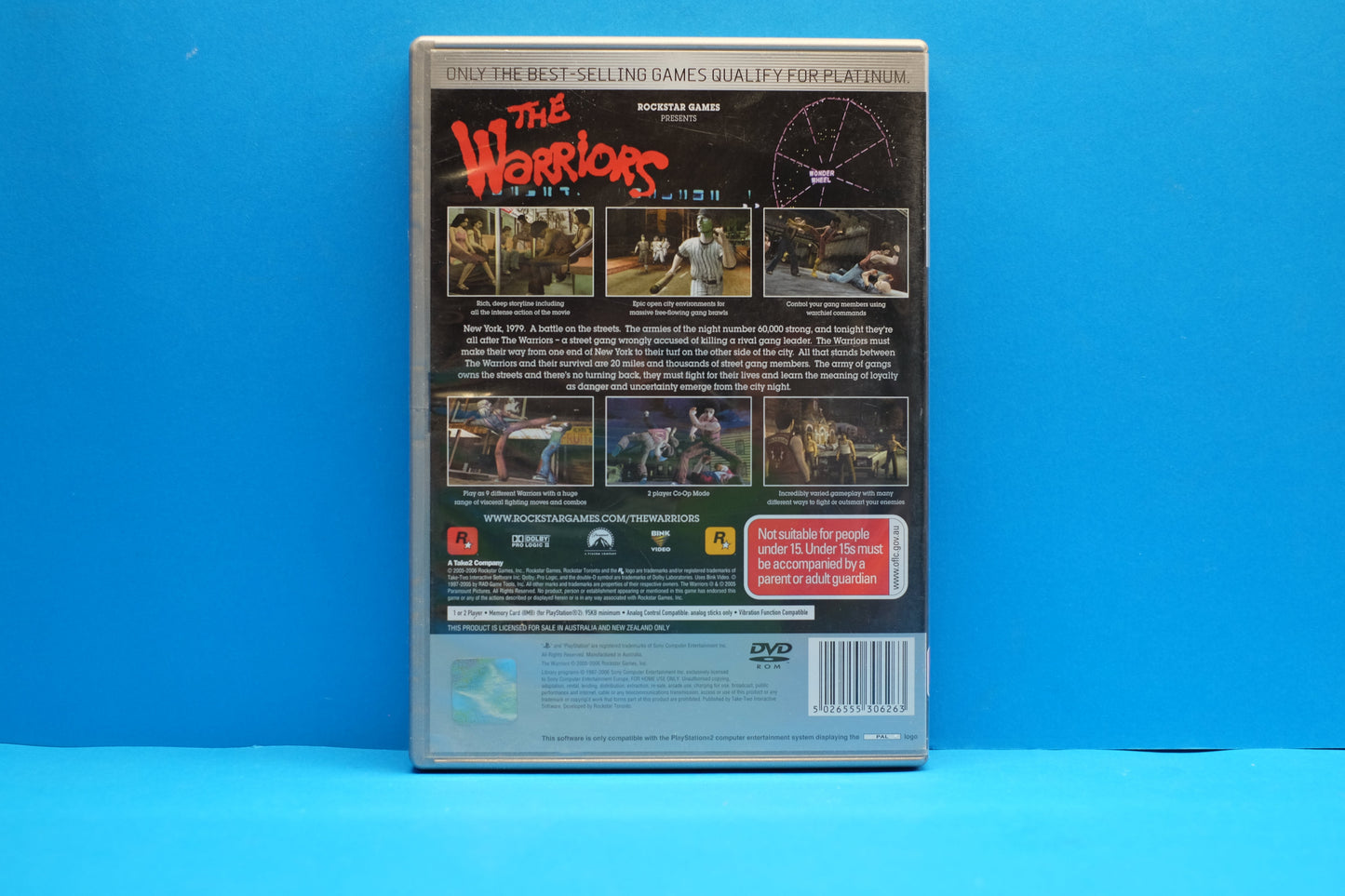 The Warriors (Platinum) - Playstation 2 - Pre-Owned