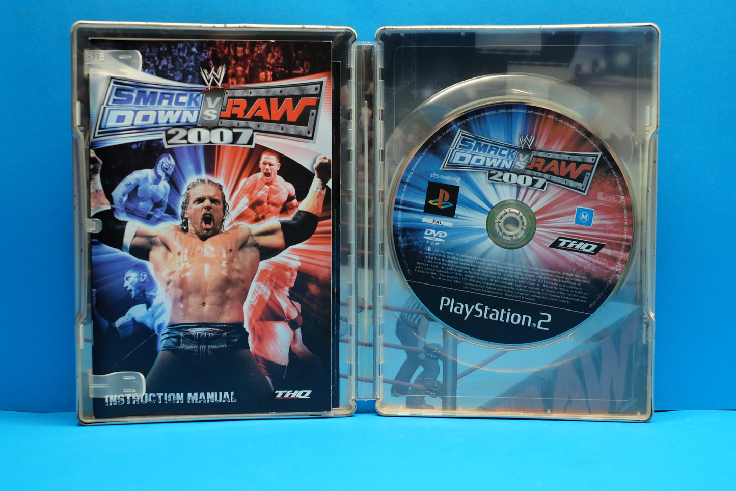 Smackdown Vs Raw 2007 (Steel Book) - Playstation 2 - Pre-Owned