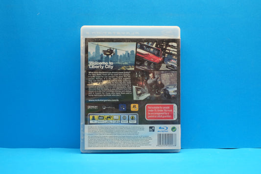 Grand Theft Auto IV (4) - Playstation 3 - Pre-Owned