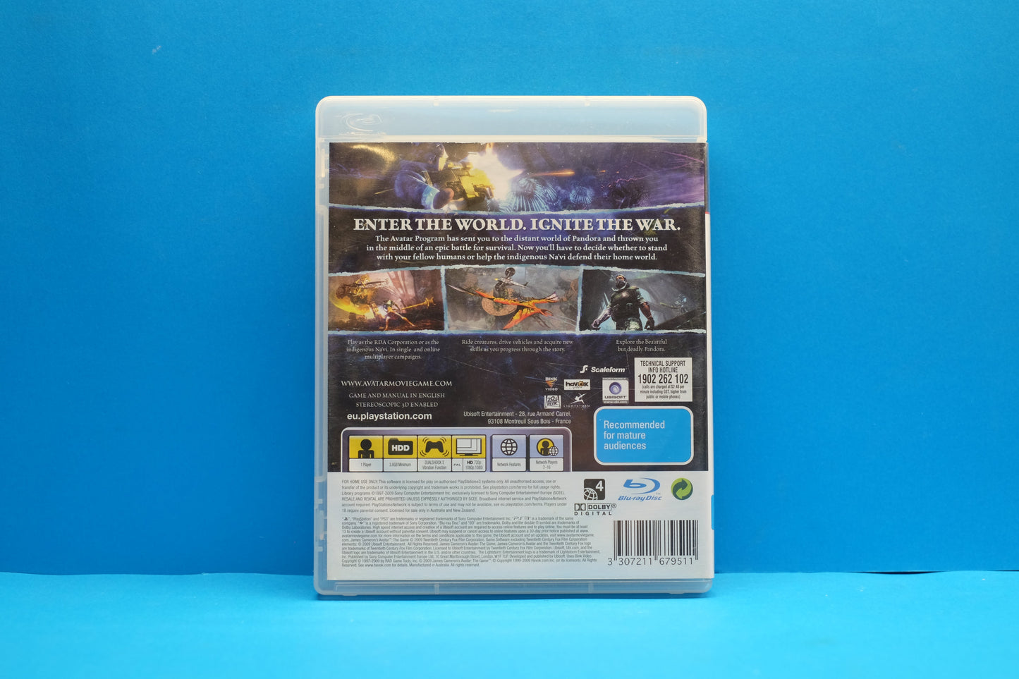 James Cameron's Avatar The Game *No Manual* - Playstation 3 - Pre-Owned