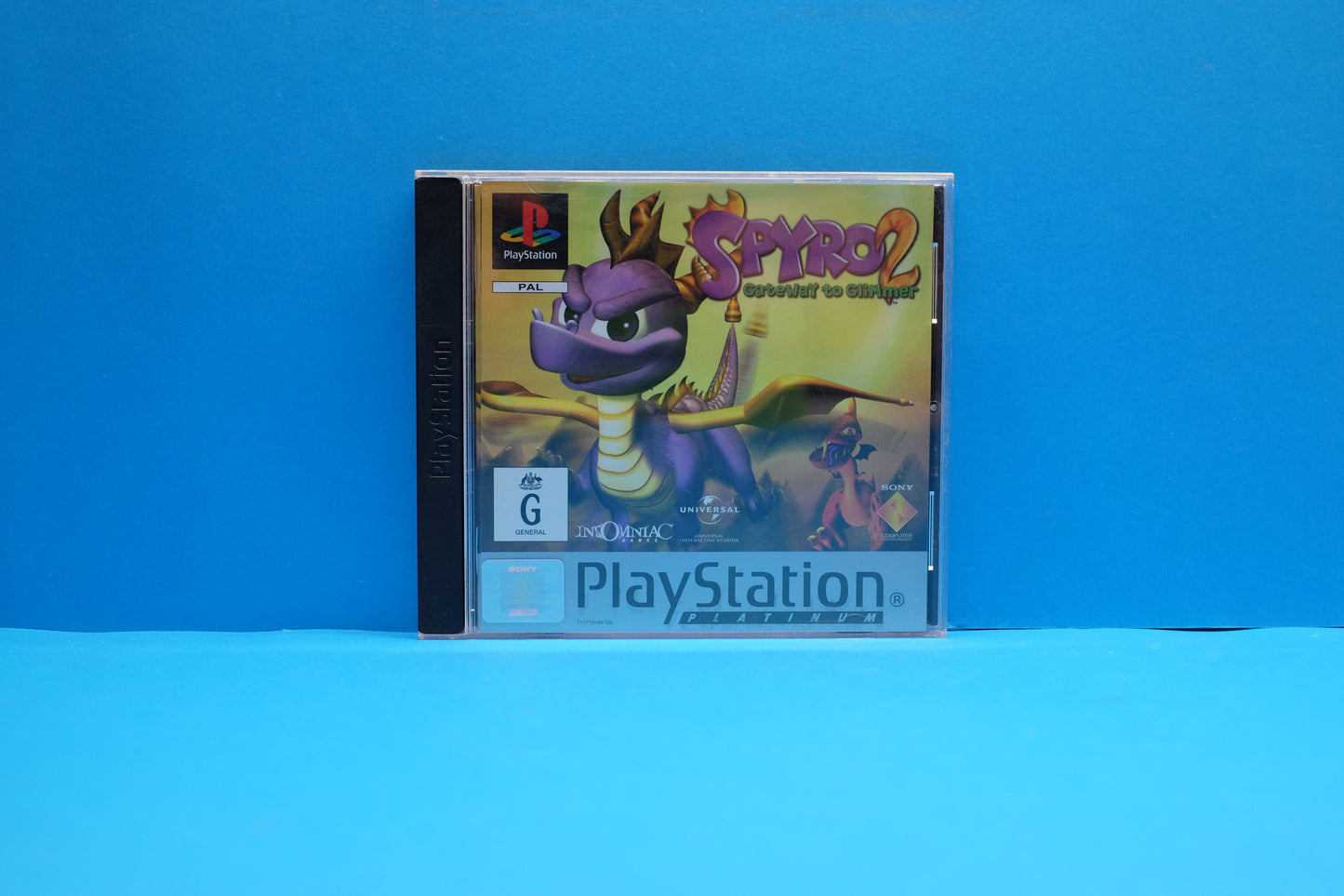 Spyro 2 Gateway To Glimmer (Platinum) - Playstation 1 - Pre-Owned