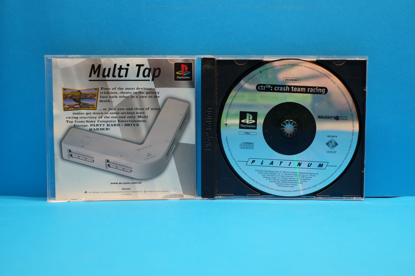 Crash Team Racing (Platinum) *No Manual* - Playstation 1 - Pre-Owned