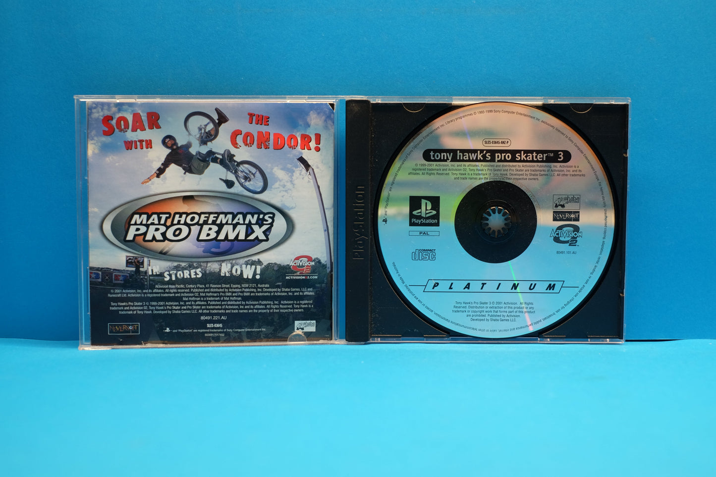 Tony Hawk's Pro Skater 3 (Platinum) - Playstation 1 - Pre-Owned