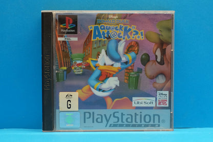 Donald Duck Quack Attack - Playstation 1 - Pre-Owned