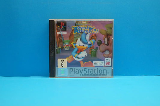 Donald Duck Quack Attack (Platinum) - Playstation 1 - Pre-Owned