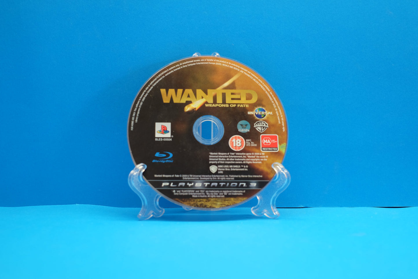 Wanted Weapons Of Fate *Disc Only* - Playstation 3 - Pre-Owned