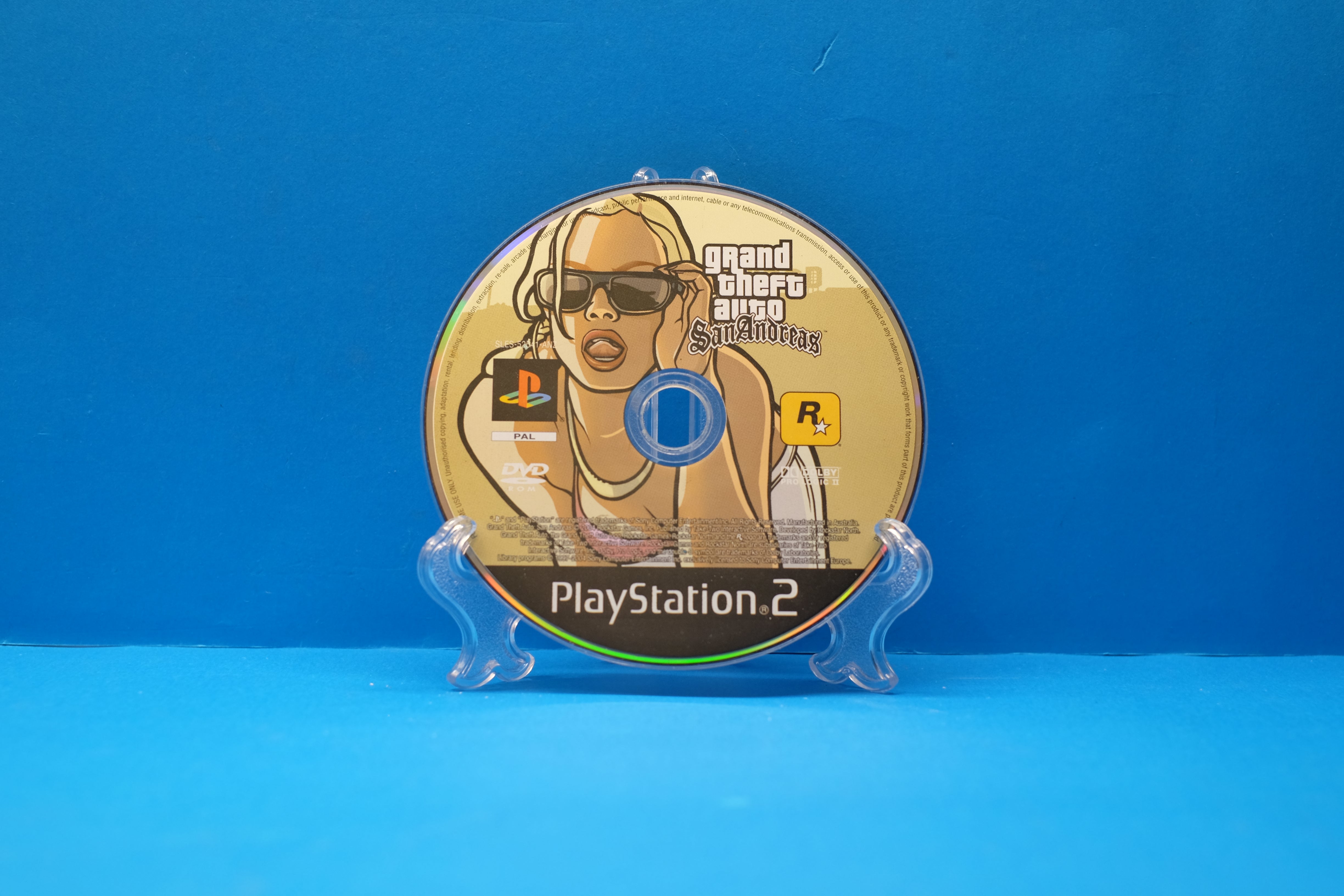 Grand Theft Auto San Andreas *Disc Only* - Playstation 2 – Nostalgia Kings