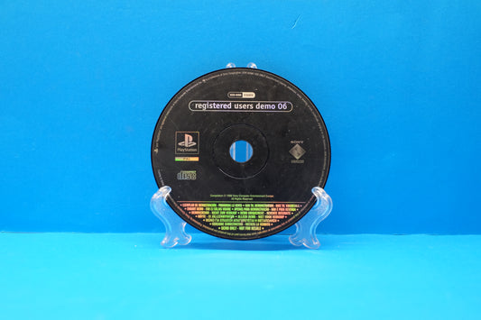 Registered Users Demo 06 *Disc Only* - Playstation 1