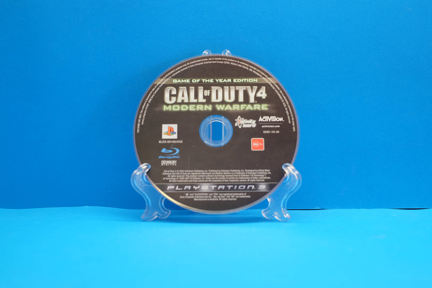 Call Of Duty 4 Modern Warfare (Game Of The Year Edition) *Disc Only* - Playstation 3 - Pre-Owned