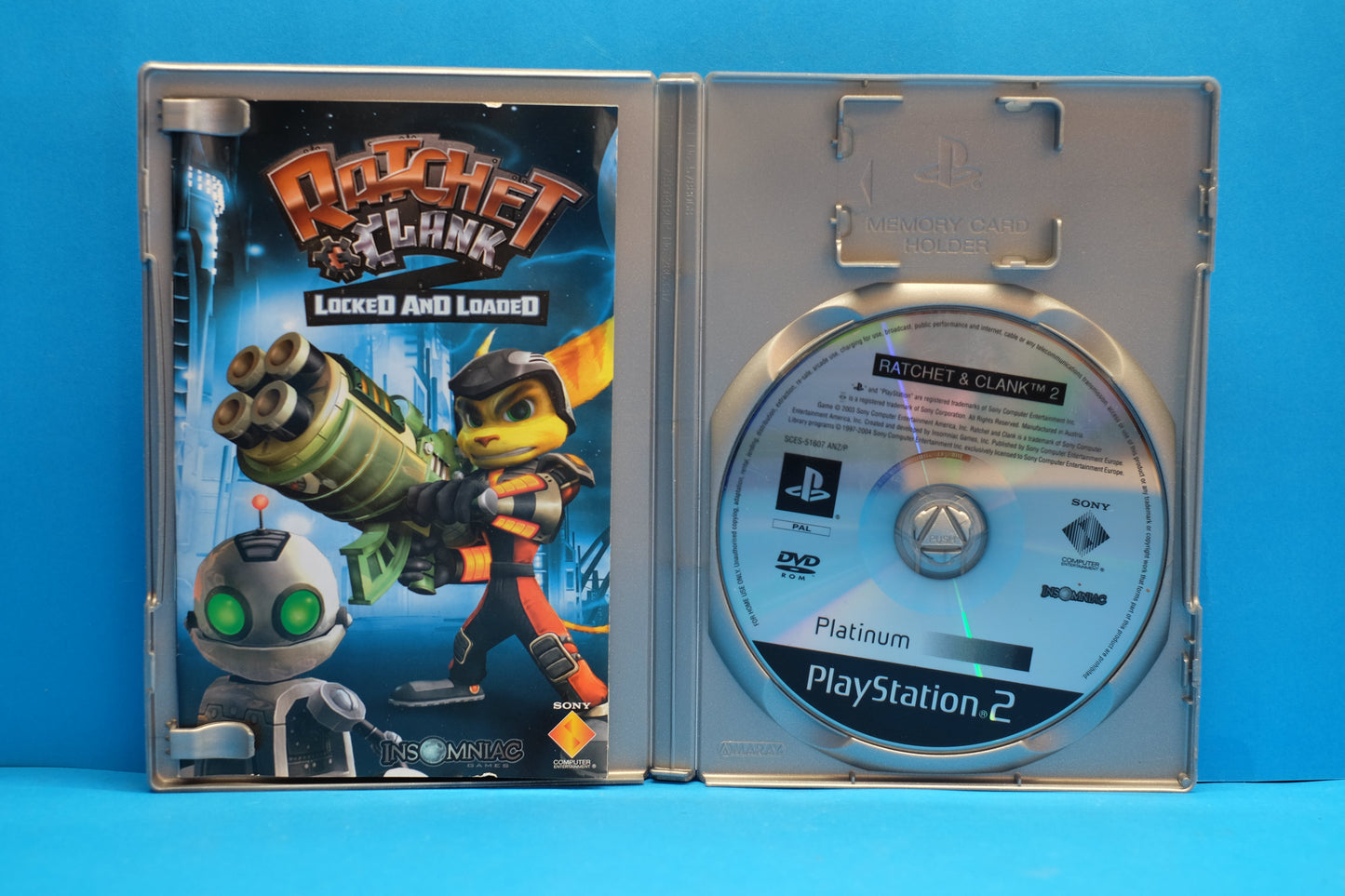 Ratchet & Clank Locked And Loaded (Platinum) - Playstation 2 - Pre-Owned