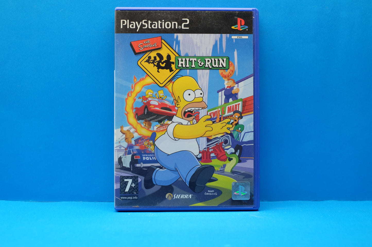 The Simpsons Hit & Run *No Manual* - Playstation 2 - Pre-Owned