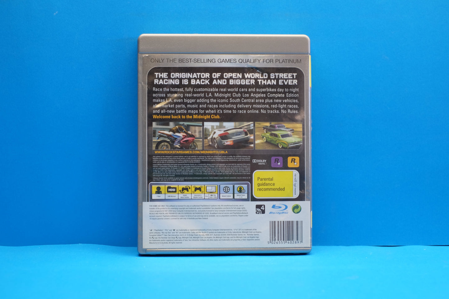 Midnight Club Los Angeles (Complete Edition) (Platinum) - Playstation 3 - Pre-Owned