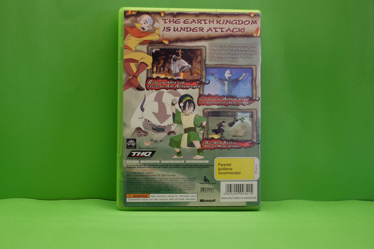 Avatar The Legend Of Aang The Burning Earth - Xbox 360 - Pre-Owned