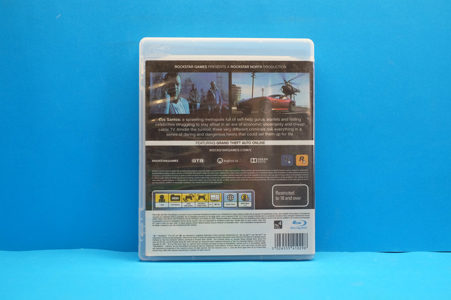 Grand Theft Auto V (5) - Playstation 3 - Pre-Owned