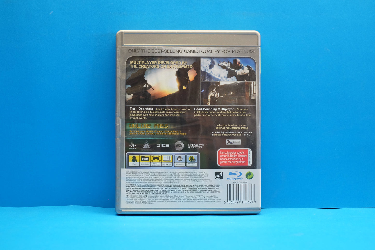 Medal Of Honor (Platinum) - Playstation 3 - Pre-Owned