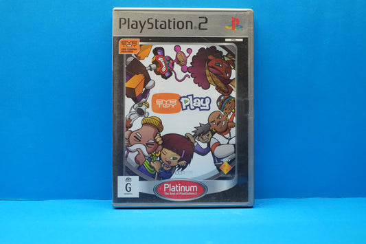 Eye Toy Play (Platinum) *No Manual* - Playstation 2 - Pre-Owned