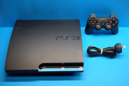 Playstation 3 Slim Console 320GB (Black) - Pre-Owned
