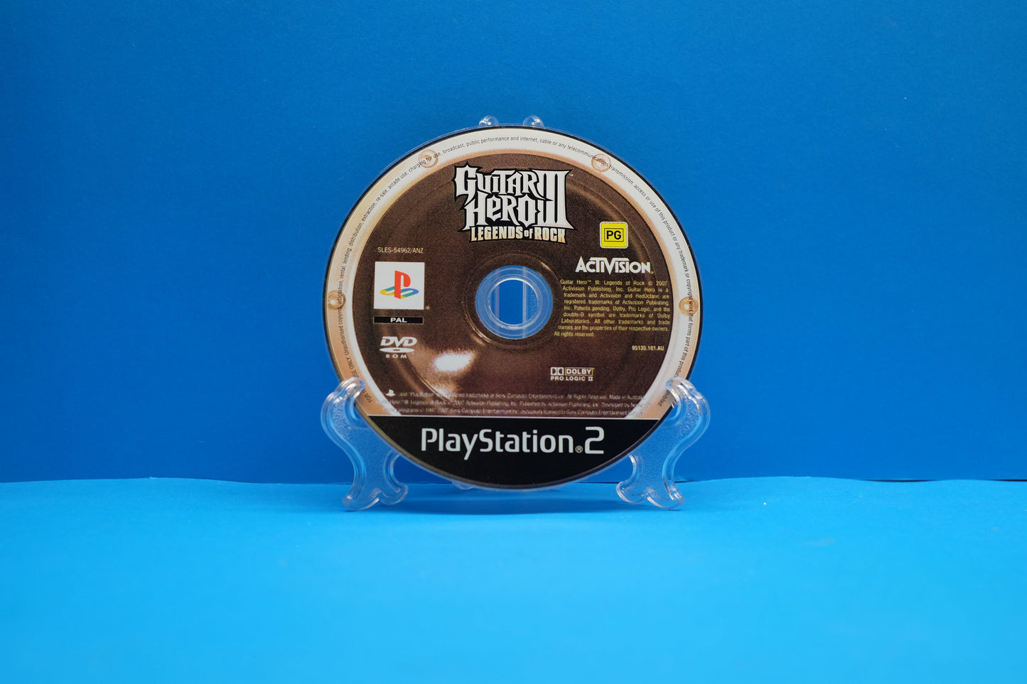 Guitar Hero III (3) Legends Of Rock *Disc Only* - Playstation 2 - Pre-Owned