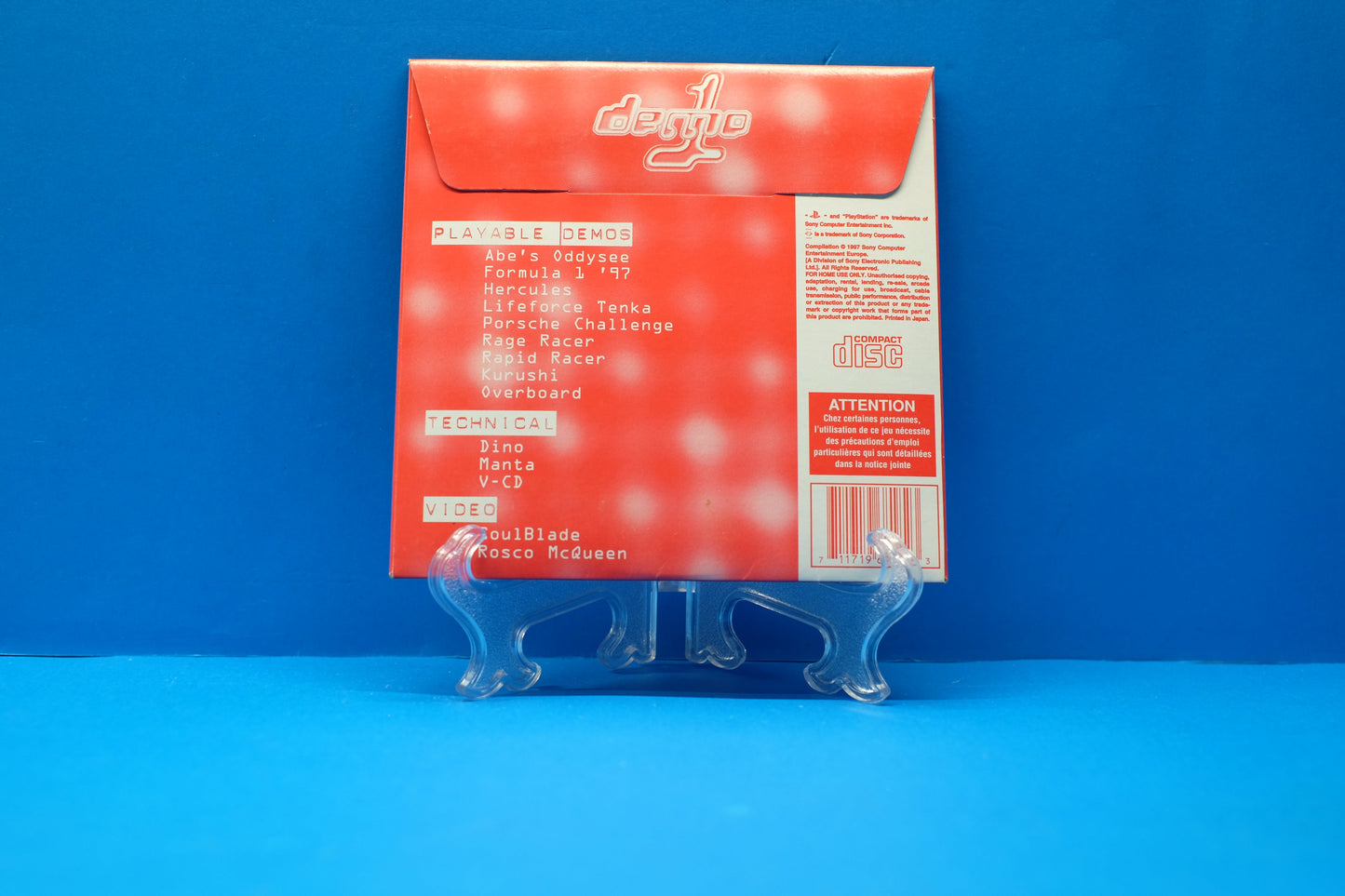 Demo 1 - Playstation 1 - Pre-Owned