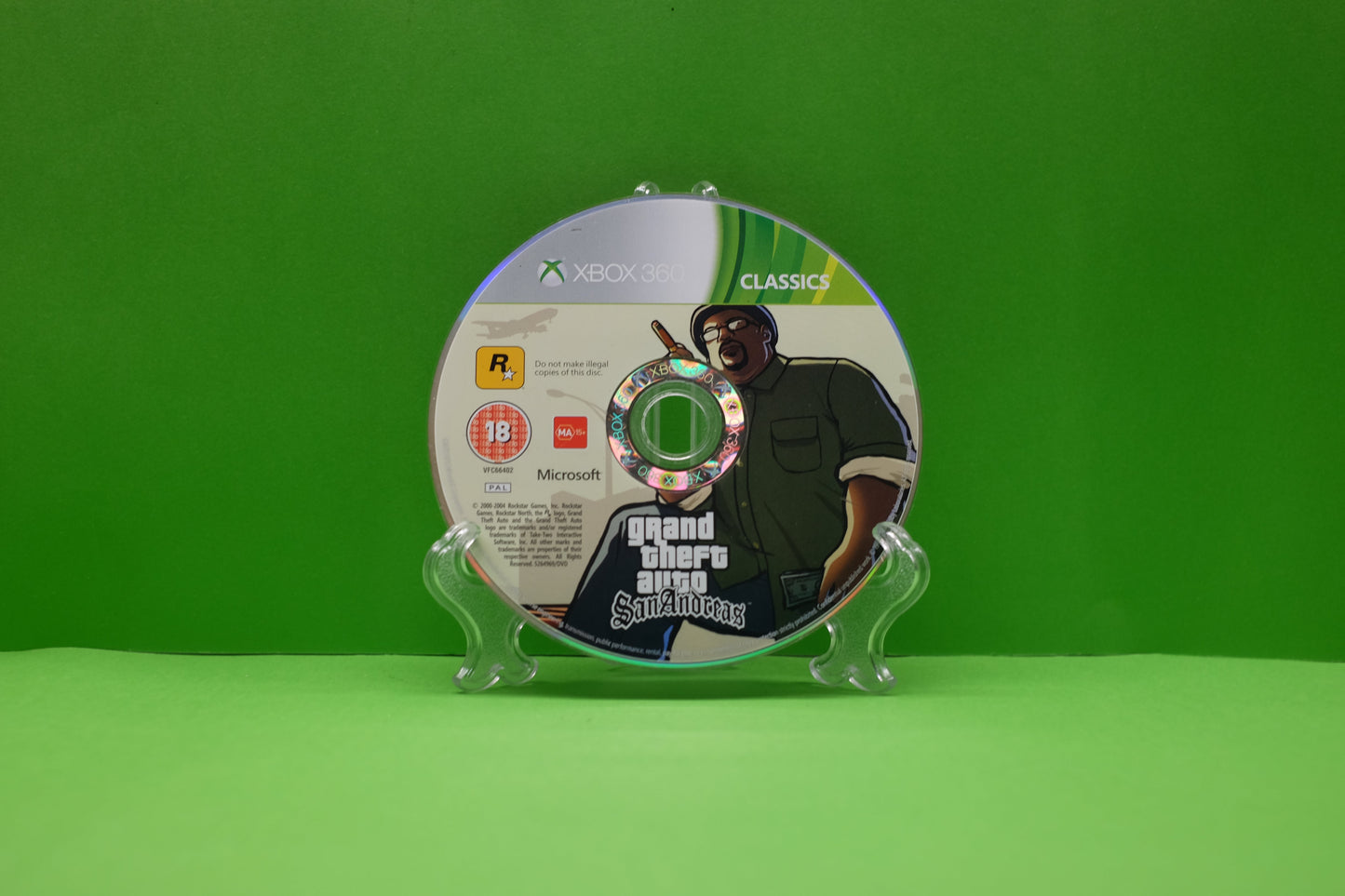 Grand Theft Auto San Andreas (Classics) *Disc Only* - Xbox 360 - Pre-Owned