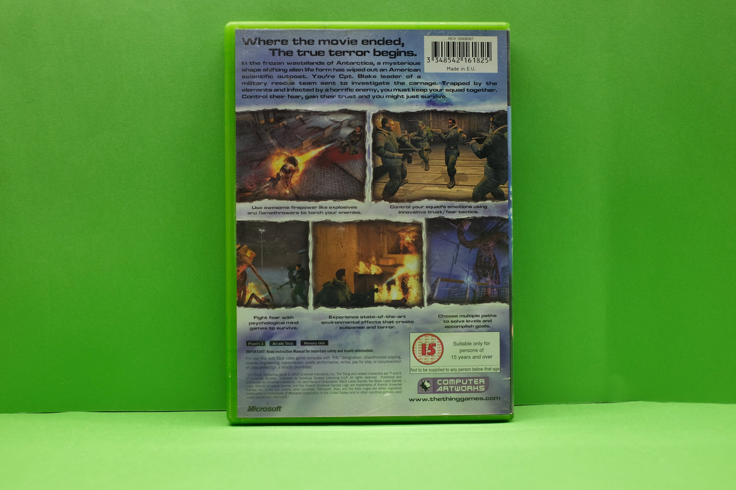 The Thing *No Manual* - Xbox Original - Pre-Owned