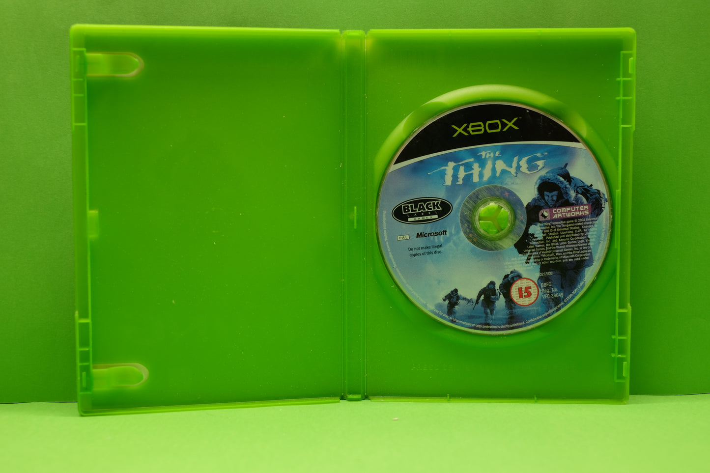 The Thing *No Manual* - Xbox Original