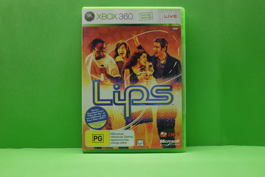 Lips *No Manual* - Xbox 360 - Pre-Owned