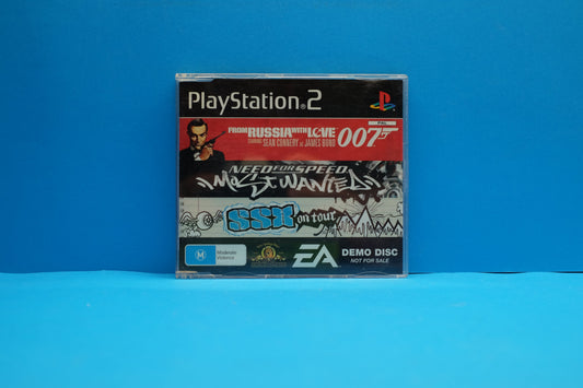 Need For Speed Most Wanted,SSX On Tour Triple Demo - Playstation 2 - Pre-Owned